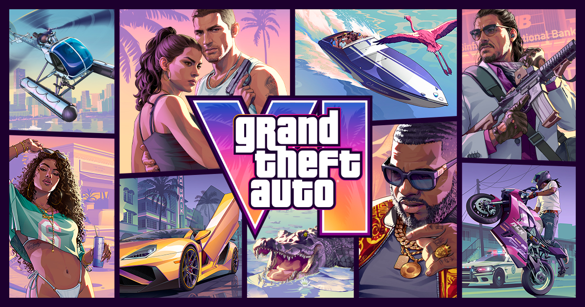 Arte promocional oficial de Grand Theft Auto VI