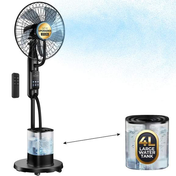 🛒 🔥 OFERTÓN AMAZON 🔥 VENTILADOR DE PIE CON AGUA POR 79,99€ 🛒