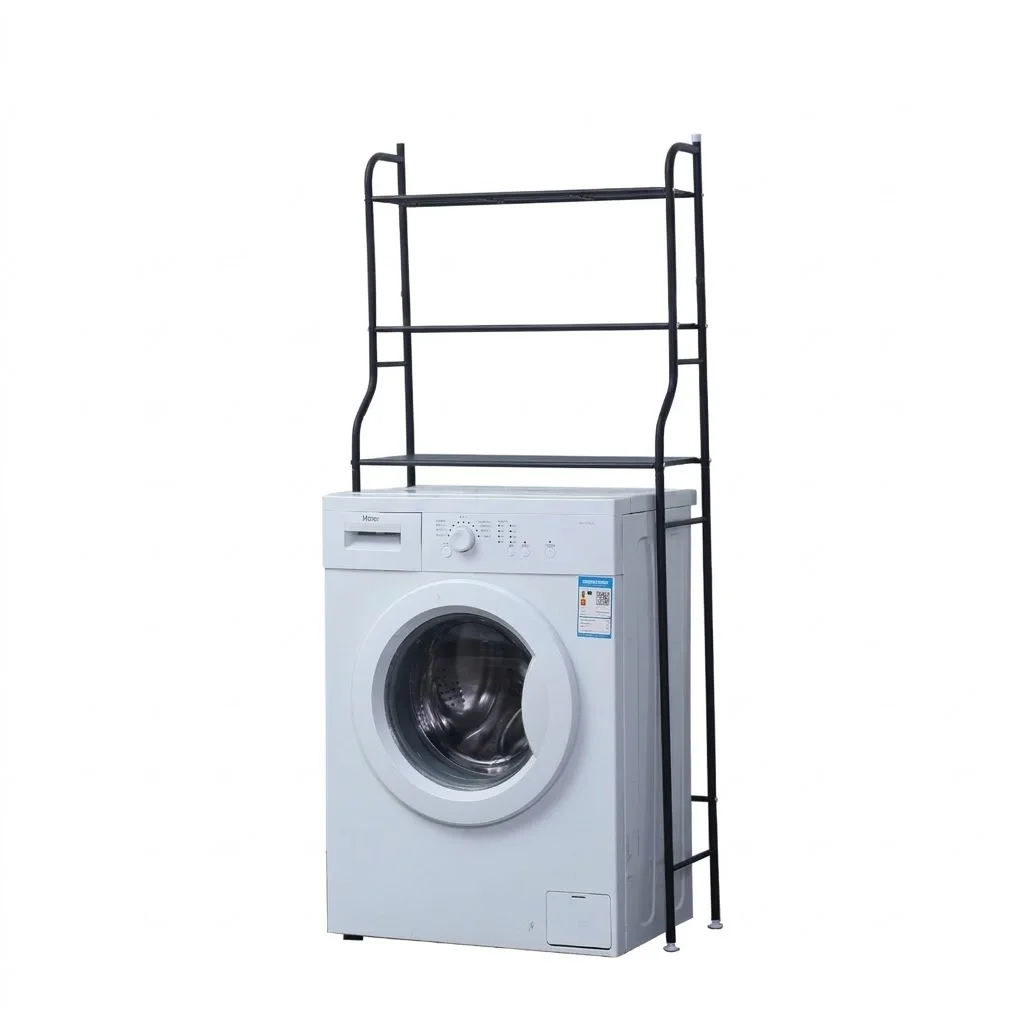 DASCK Estantería Organizadora Sobre Lavadora | 3 Baldas | 65 × 25 × 155 cm | Solo 25…