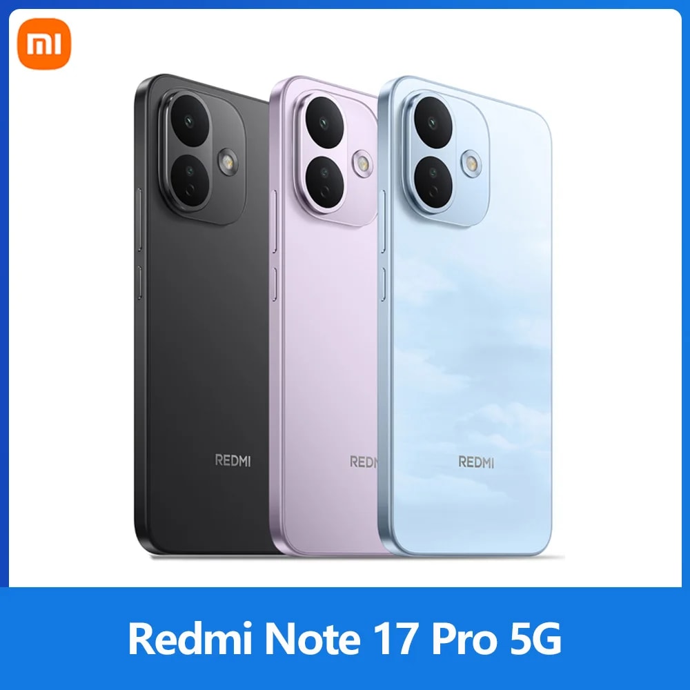 Xiaomi Redmi Note 17 Pro 5G, NFC, Snapdragon® 6s Gen 4, Pantalla AMOLED 1.5K de 6,83", 120 Hz…