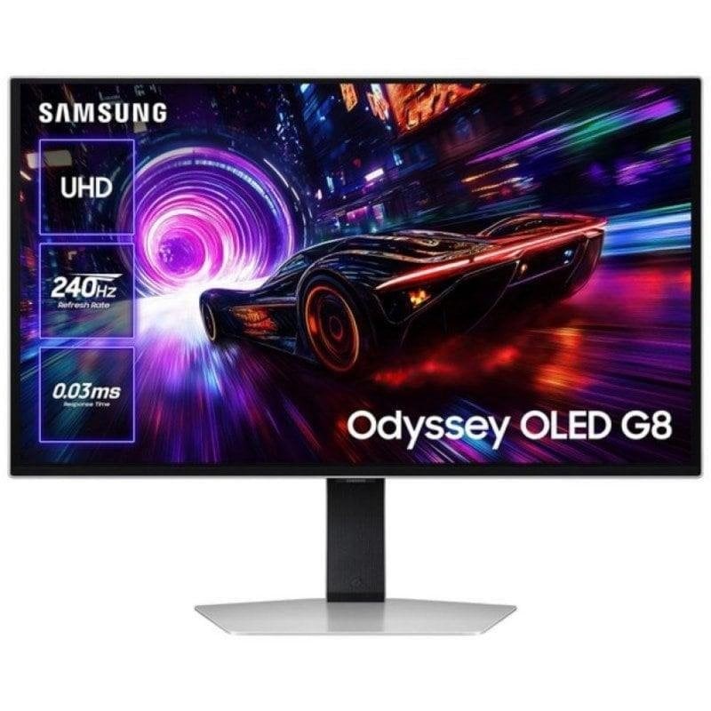 Monitor Samsung Odyssey G8 G81SF 27" QD-OLED 4K UHD 240Hz 0,03ms Plata