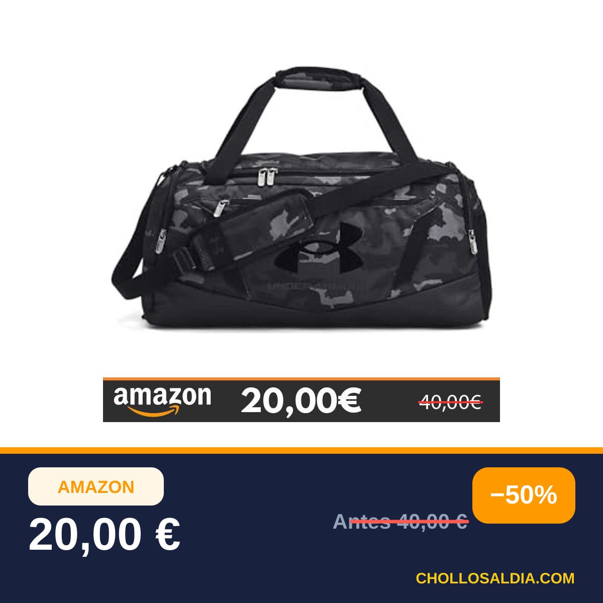 Under Armour Unisex Undeniable 5.0 Duffle Small, bolsa deportiva y de viaje impermeable, bolsa de gimnasio…