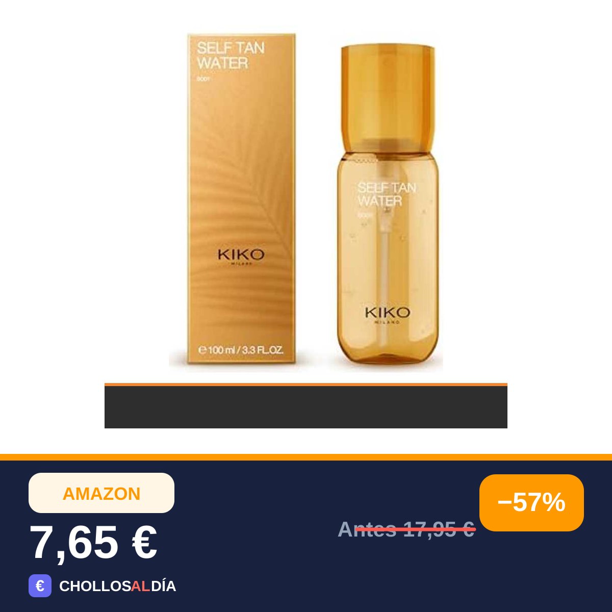 KIKO Milano Self Tan Water