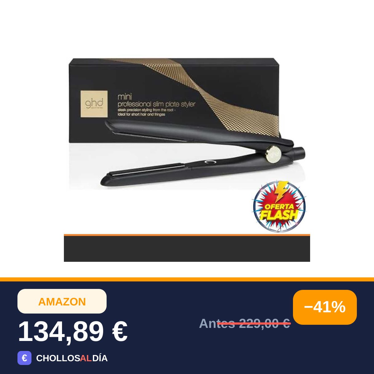 ghd Mini Styler - Plancha de Pelo Profesional Para Cabello Corto y Flequillo, Placas Más…