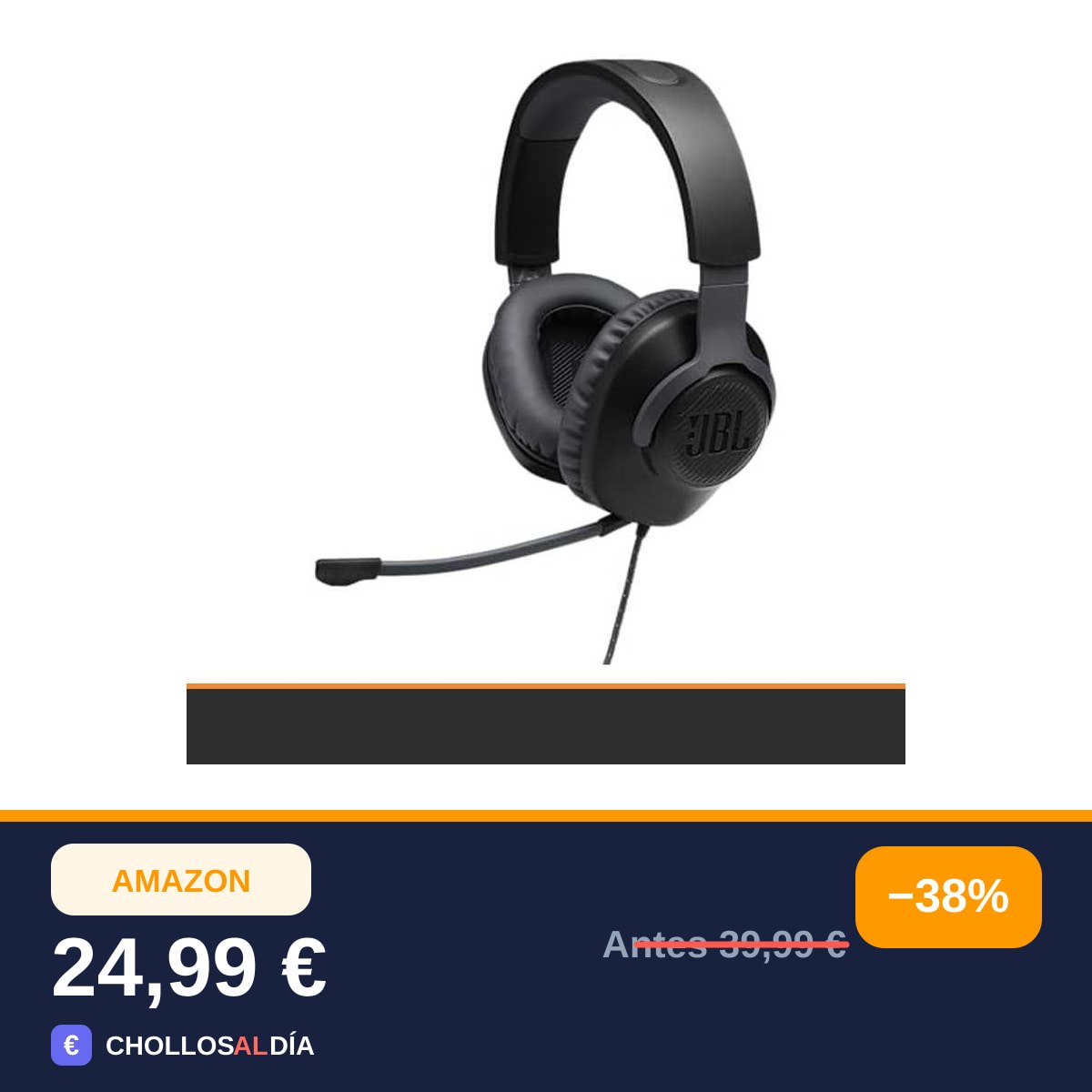 Auriculares JBL Quantum 100