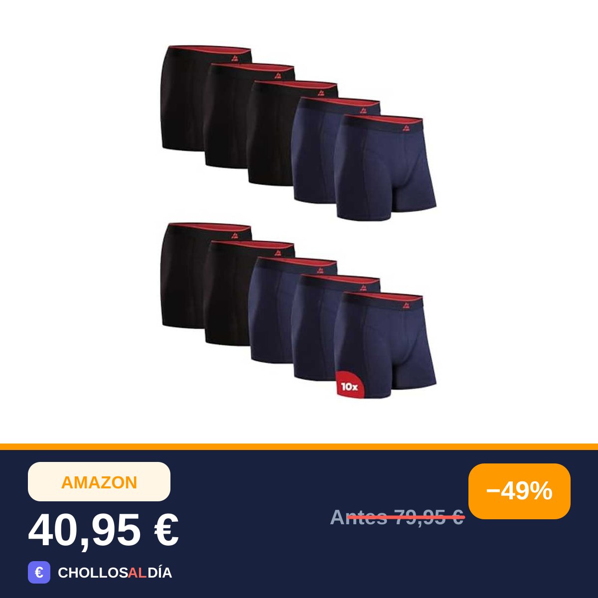 DANISH ENDURANCE Calzoncillos Hombre Boxer de Bambú, con o Sin Bragueta, Suaves y Elásticos, 3…