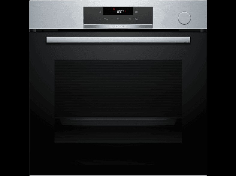 Horno a vapor - Bosch HRG572ES3,Serie 4, Multifunción, Pirolítico y por agua, Función Vapor añadido, AirFry,…