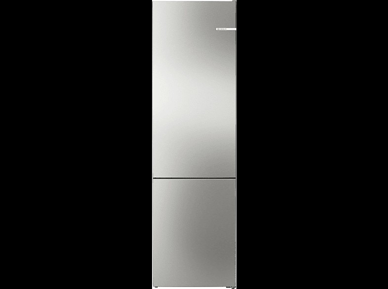 Frigorífico combi - Bosch KGN39VIEB, Total NoFrost, 203 cm, 368 l, Cajón VitaFresh, Perfect Fit, Acero…