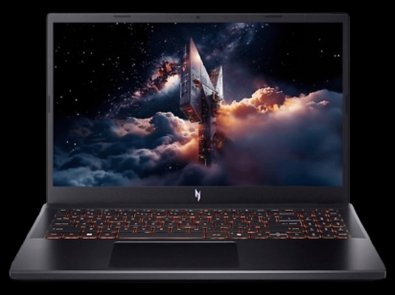 Portátil gaming - Acer Nitro V 16 AI ANV16-42-R4YP, 16" WUXGA, AMD Ryzen™ 7 260, 16GB RAM, 1 TB SSD, GeForce…