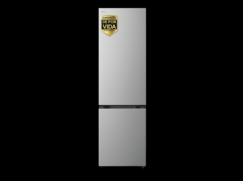 Frigorífico combi - LG GBBS726APY, No Frost, 203 cm, 375 l, DoorCooling+™, FRESHBalancer™, Inox antihuellas