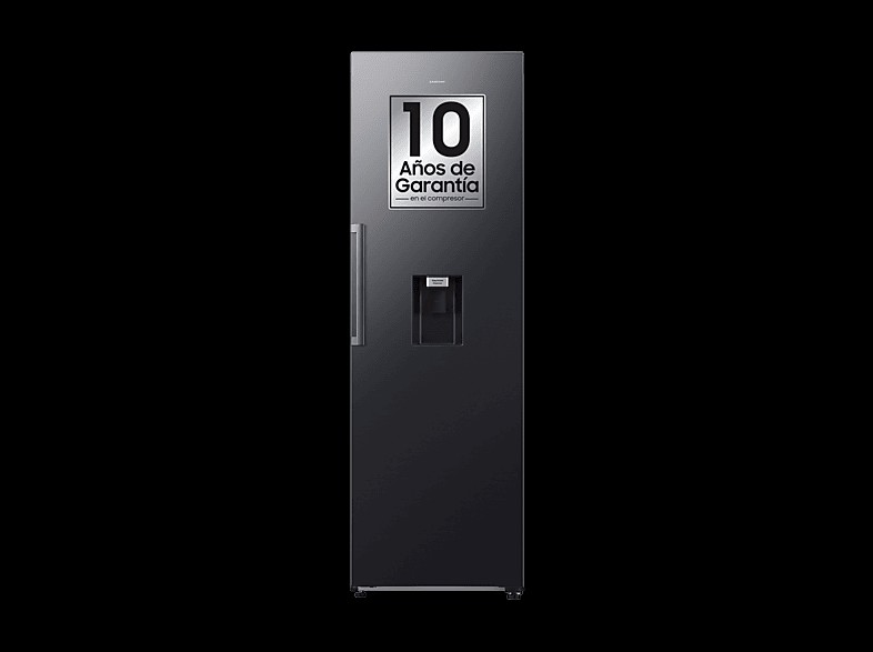 Frigorífico una puerta - Samsung RR70H39DCFEF, No frost, 185.8 cm, 382 l, Dispensador de agua sin toma,…